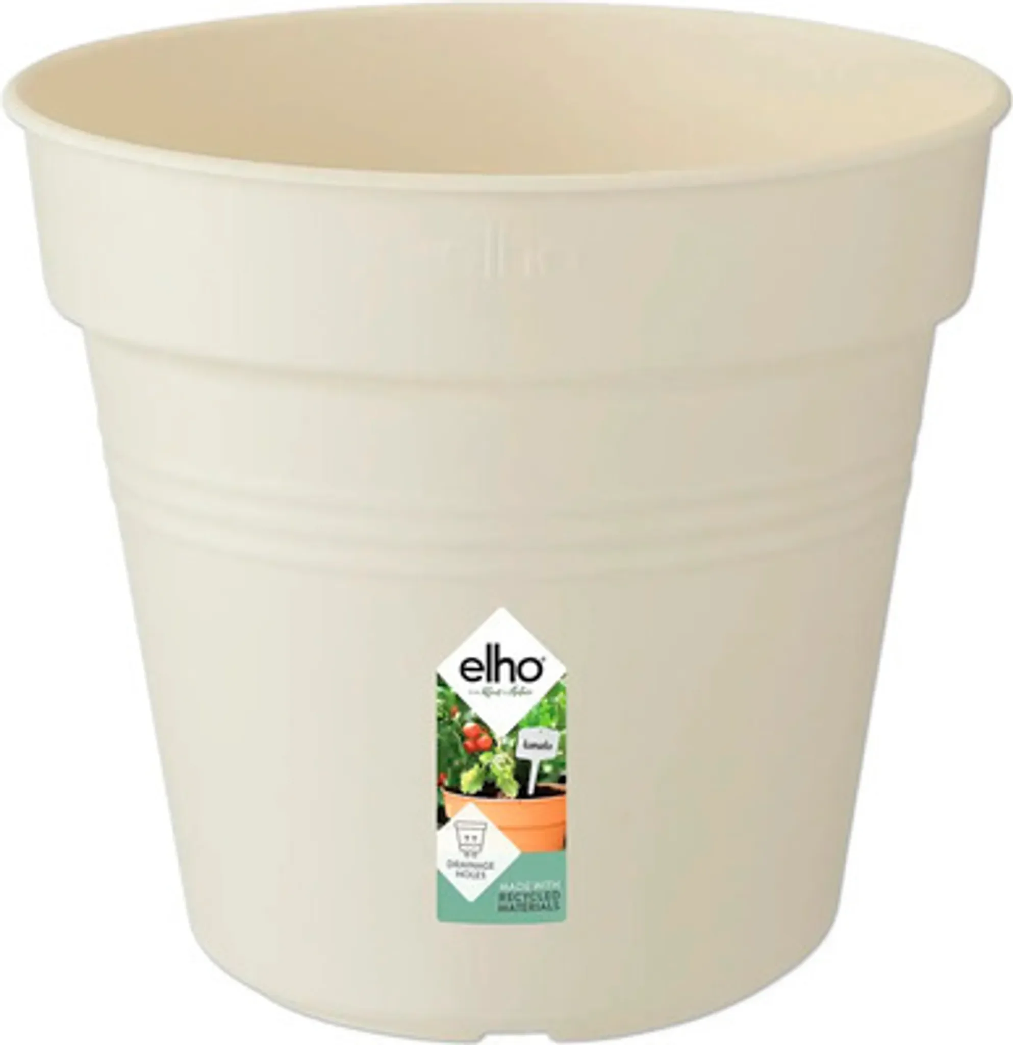 elho green basics Anzuchttopf Ø 21 cm – Farbe Baumwolle